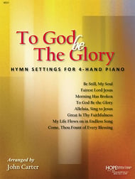 To God Be the Glory piano sheet music cover Thumbnail